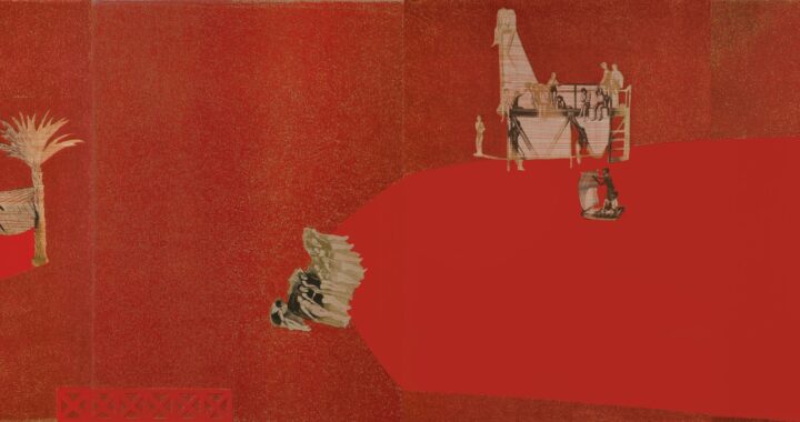 ONE LONG DAY  litho  70 x 190 cm.  2010