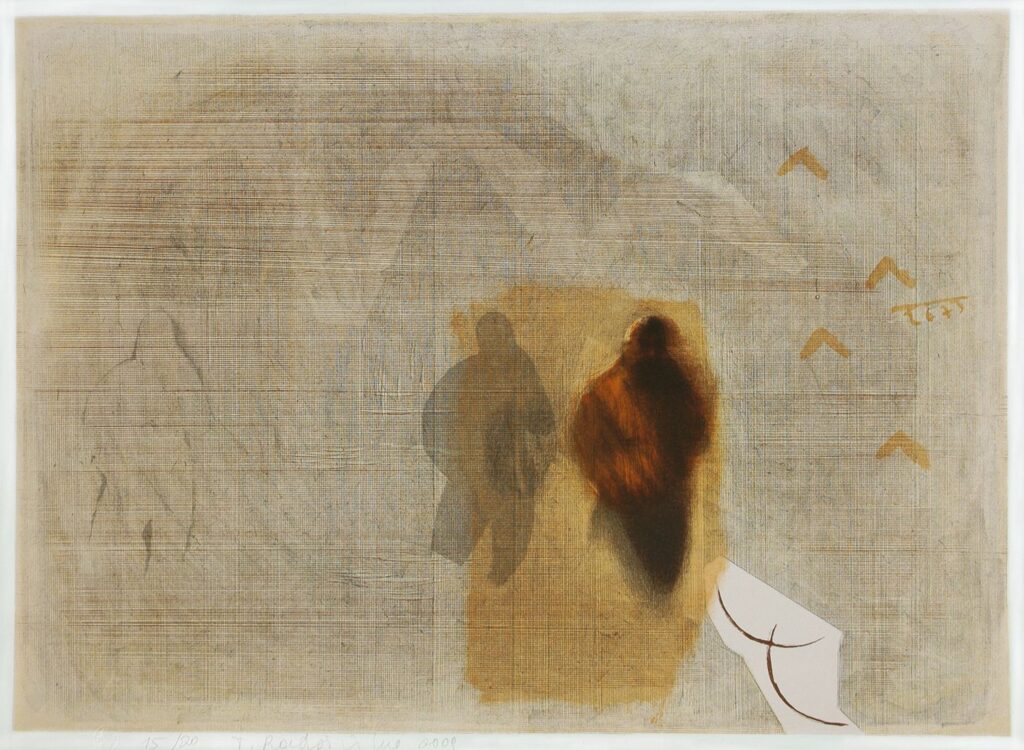SHADOW  litho  50 x 70 cm.  2009